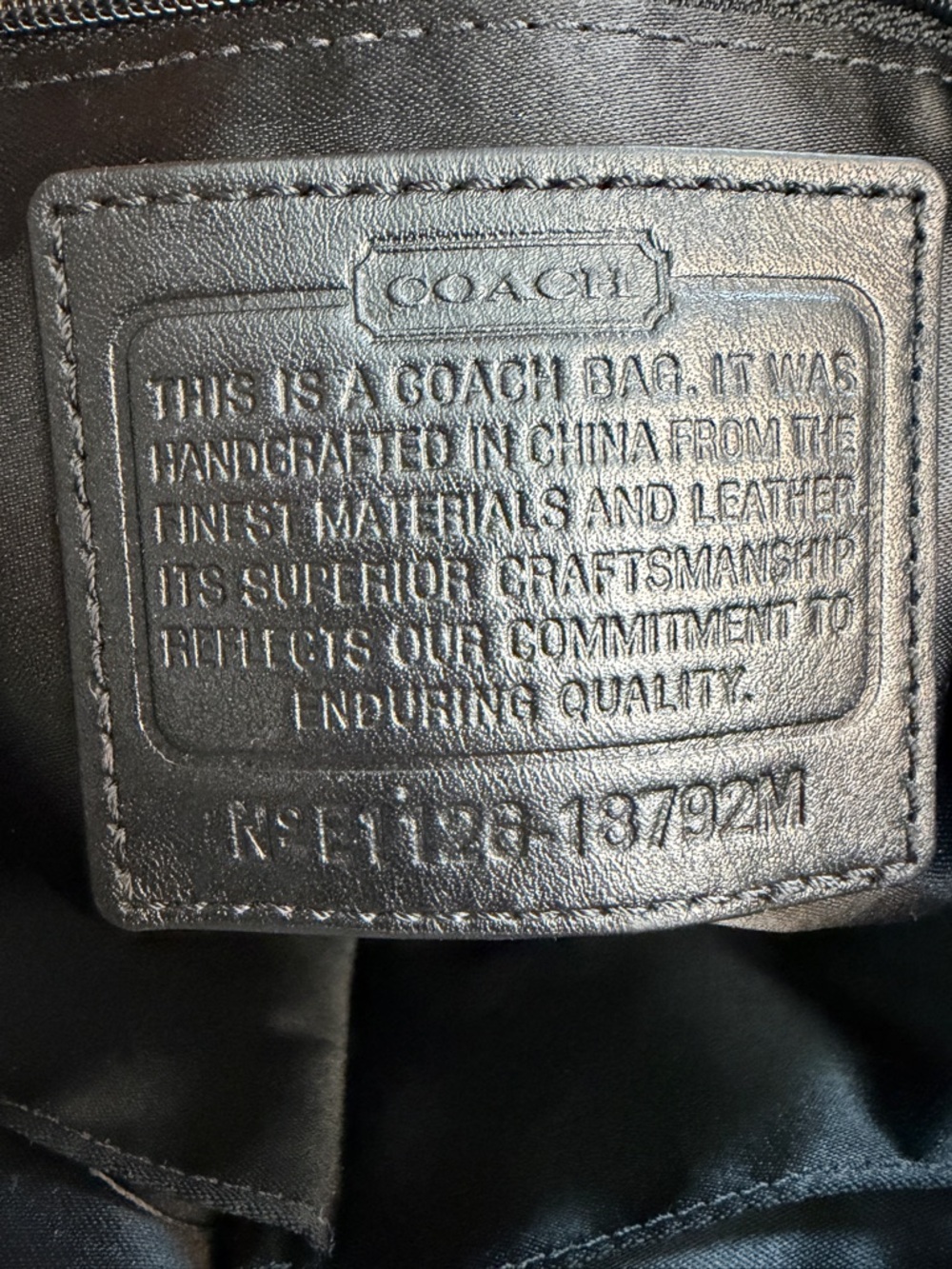 Vintage Y2K Coach Carly Signature C Hobo Bag - Picture 8 of 8